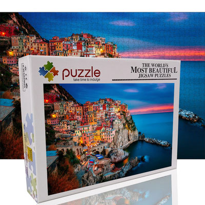 Xüsusi Yapboz Puzzle 500 Adət Çin istehsalıdır