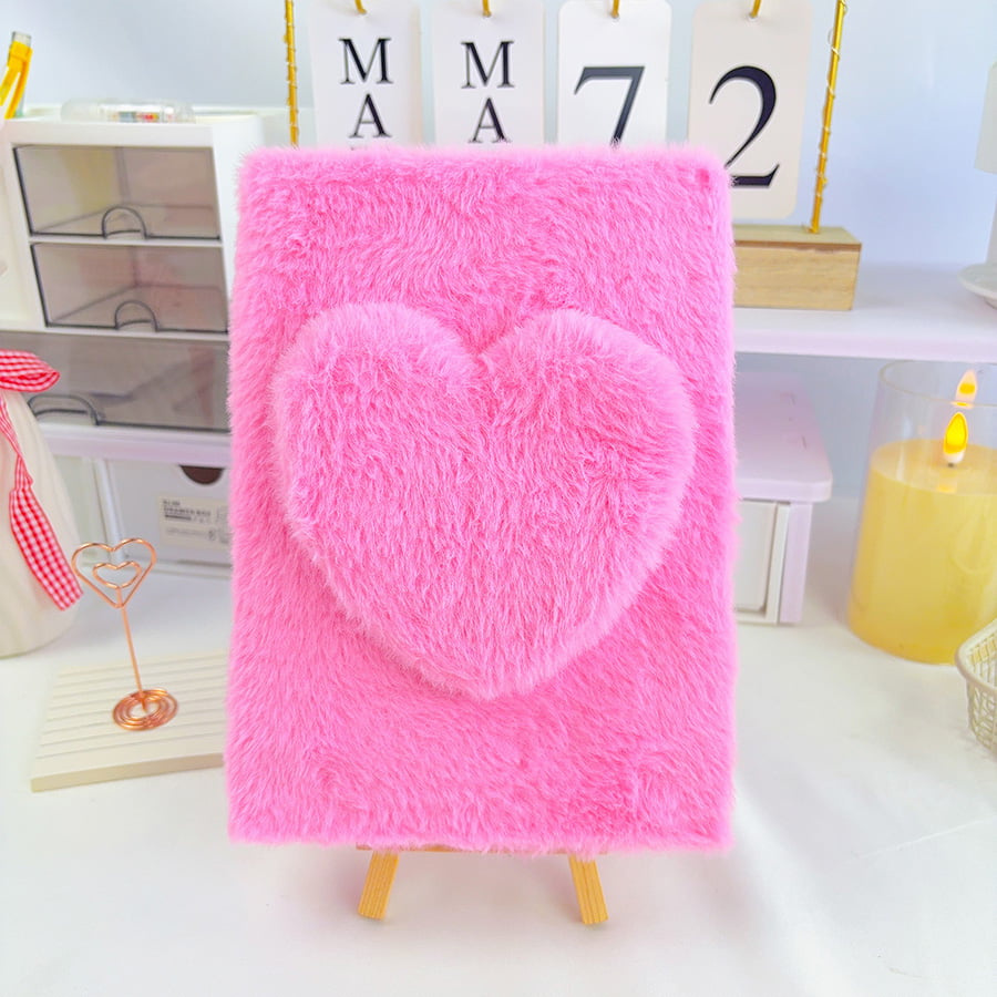 A5 Cute Love Diary Peluş dəftəri A5 Cute Love Diary Peluş dəftəri