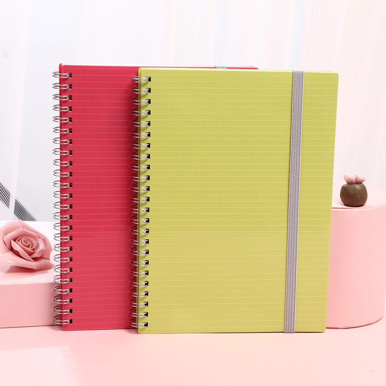 Çap üzlüklü Premium Pu Dəri Notebook